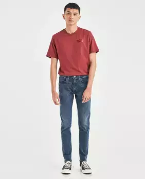 Мужские узкие зауженные джинсы 512 из эластичной ткани Levi's, светло-голубой