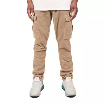 Мужские вельветовые брюки-карго Caliber Denim Co., хаки