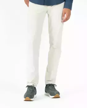 Мужские вельветовые брюки обычного кроя Makarthy, белый