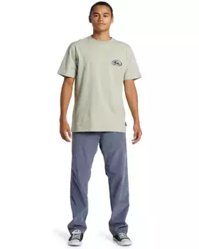 Мужские вельветовые пляжные брюки Quiksilver DNA, цвет Flint Stone