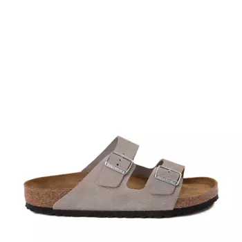 Мужские вельветовые сандалии Birkenstock Arizona, цвет Stone Coin