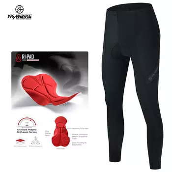 Мужские брюки Mountainpeak для велоспорта впитывающие пот, черный