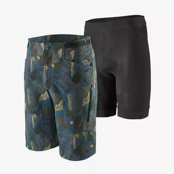 Мужские велосипедные шорты для грязи Patagonia, синий