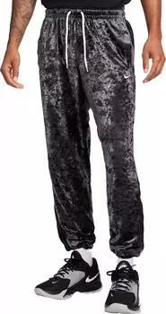 Мужские велюровые брюки Nike Giannis, черный