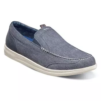 Мужские венецианские слипоны Brewski среднего/широкого размера Nunn Bush, синий