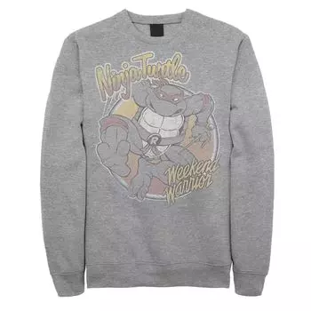 Мужские винтажные флисовые футболки с черепахами ниндзя Raphael Weekend Warrior Licensed Character