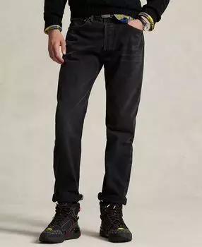 Мужские винтажные хлопковые джинсы классического кроя Polo Ralph Lauren