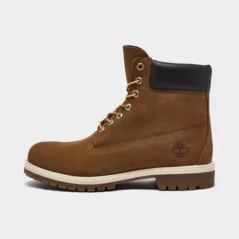 Мужские водонепроницаемые ботинки Timberland 6 дюймов премиум-класса, коричневый