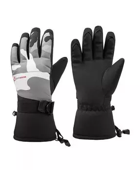 Мужские водонепроницаемые лыжные перчатки для сноуборда 3M Thinsulate Winter Gloves Alpine Swiss, зеленый
