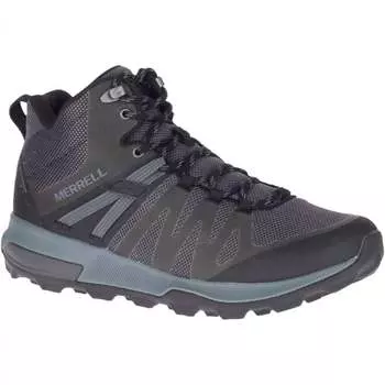 Мужские водонепроницаемые походные ботинки Zion Fst Mid (черный/роковый) Merrell