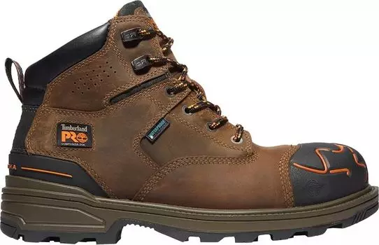 Мужские водонепроницаемые рабочие ботинки Timberland PRO Magnitude 6 дюймов с композитным носком
