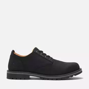 Мужские водонепроницаемые туфли на шнуровке Redwood Falls Timberland, цвет Black Nubuck