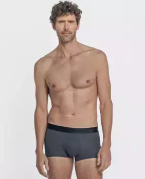 Мужские вязаные боксерские шорты из египетского хлопка с принтом ZD, многоцветный