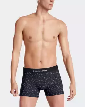 Мужские вязаные боксеры синего цвета Edn Park, темно-синий