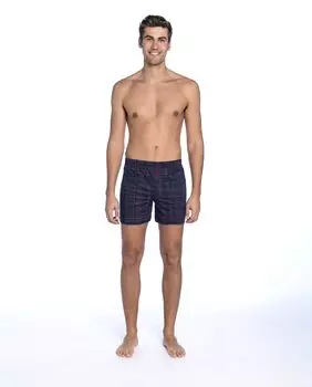 Мужские вязаные боксеры темно-синего цвета Guasch, темно-синий