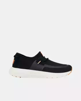 Мужские вязаные кеды с мягким воротником HeyDude, чёрный