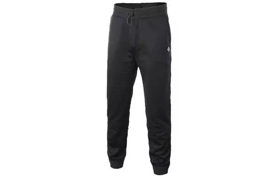 Мужские вязаные спортивные штаны Converse, цвет Black