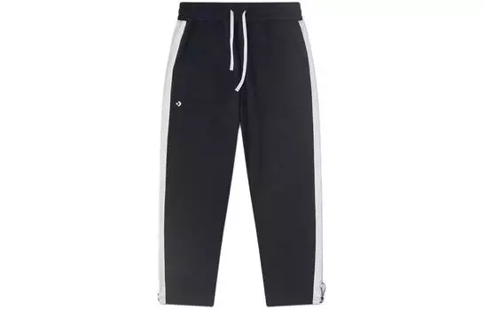 Мужские вязаные спортивные штаны Converse, цвет Black