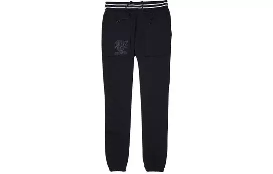 Мужские вязаные спортивные штаны Converse, цвет Black