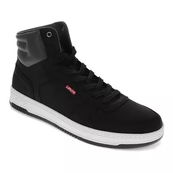 Мужские высокие кроссовки Levi's Drive HI, цвет Black Charcoal