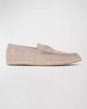 Мужские замшевые эспадрильи пенни-лоферы Huxley Paul Stuart, цвет Sand
