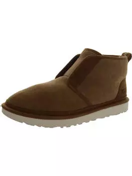 Мужские замшевые ботильоны без шнуровки Neumel Flex UGG, цвет Chestnut