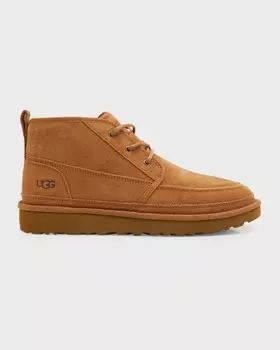 Мужские замшевые ботинки чукка с подкладкой из овчины Neumel Moc UGG
