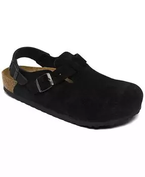 Мужские замшевые кожаные сабо Tokio от Finish Line Birkenstock, черный
