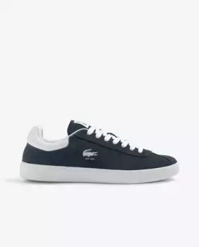 Мужские замшевые кроссовки Baseshot Lacoste, тёмно-синий