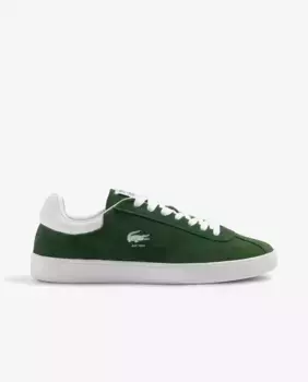 Мужские замшевые кроссовки Baseshot Lacoste, зеленый