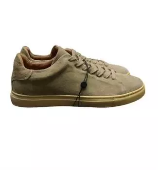 Мужские замшевые кроссовки David серо-устричного цвета SELECTED