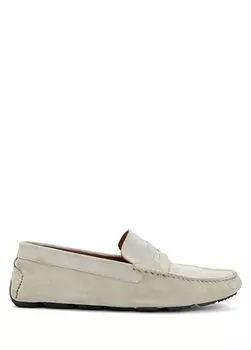 Мужские замшевые лоферы Beymen Collection, бежевый