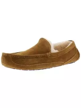 Мужские замшевые мокасины из овчины Ascot UGG, цвет Chestnut