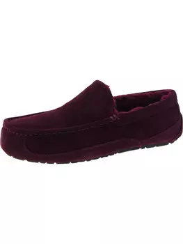 Мужские замшевые мокасины из овчины Ascot UGG, цвет Grape