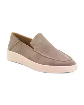 Мужские замшевые повседневные слипоны Steve Madden, серо-коричневый