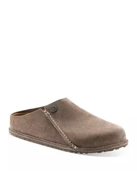 Мужские замшевые сабо Zermatt 365 Birkenstock, цвет Tan/Beige