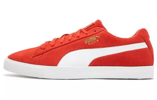 Мужские замшевые туфли для гольфа Puma, Red