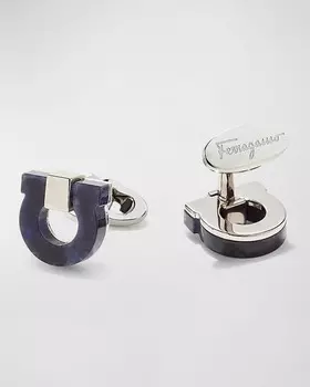 Мужские запонки Lapis Gancini Ferragamo
