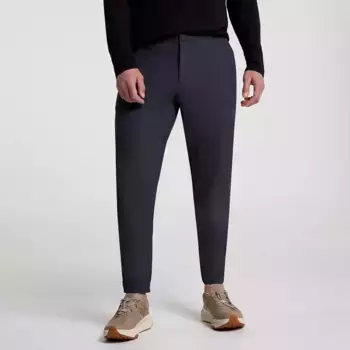 Мужские зауженные брюки Limitless Slim Fit VRST — новая модель для дополнительного комфорта, цвет Graphic Charcoal