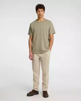 Мужские зауженные брюки Selected, бежевый