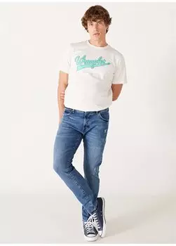 Мужские зауженные джинсовые брюки Larston с заниженной талией W18S033Z91 Wrangler