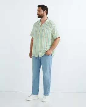 Мужские зауженные джинсы 502 больших размеров Levi's, светло-синий