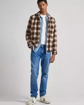 Мужские зауженные джинсы Hatch fit Pepe Jeans, синий