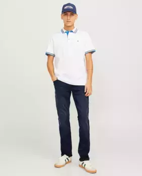 Мужские зауженные джинсы с низкой посадкой Jack & Jones, синий