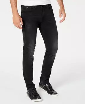 Мужские зауженные джинсы зауженного кроя GUESS