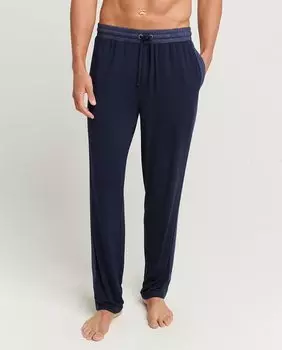 Мужские зауженные джоггеры темно-синего цвета Jockey, темно-синий