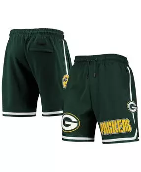 Мужские зеленые шорты core green bay packers Pro Standard, зеленый