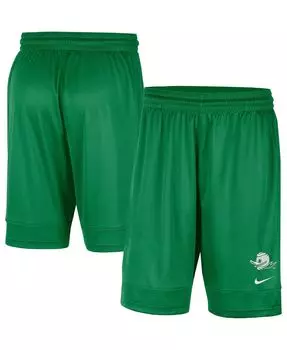 Мужские зеленые шорты oregon ducks team performance shorts Nike, зеленый