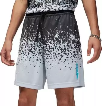 Мужские жаккардовые шорты Jordan Zion по всей длине, черный