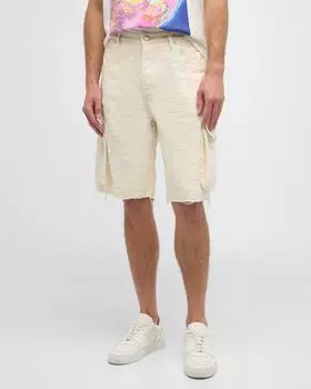 Мужские жаккардовые шорты карго PURPLE, цвет Jacquard Cargo